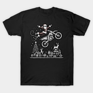 Biker Santa at Christmas vacation T-Shirt